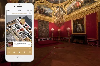 Application mobile du château de Versailles