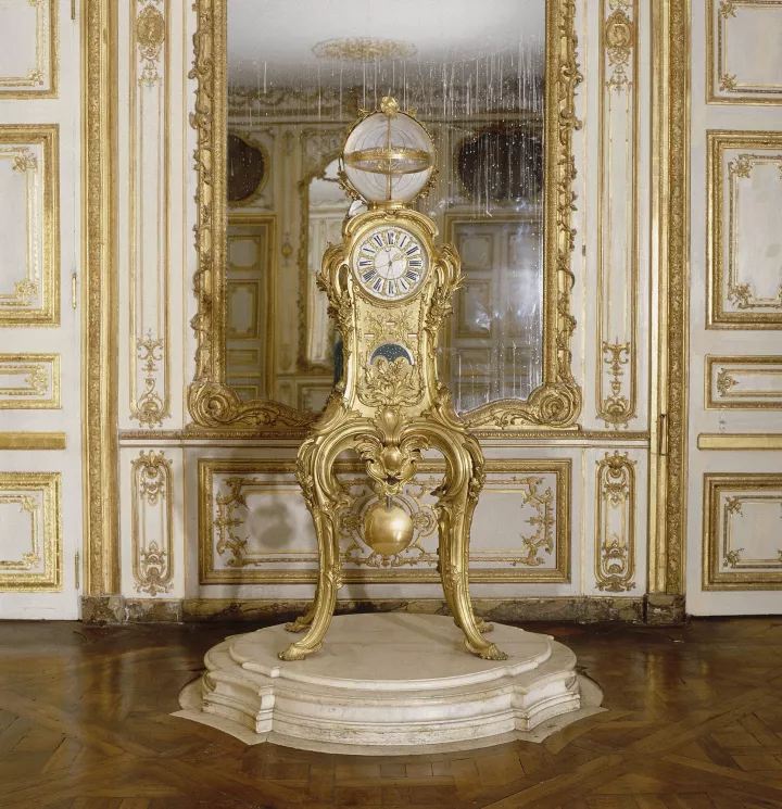 Pendule astronomique de Louis XV à Versailles