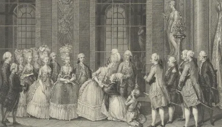 First visit by Holy Roman Emperor Joseph II, 1777
