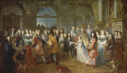Marriage of the Duke of Burgundy to Marie-Adélaïde, 1697