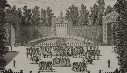 The party of the Delights of the Enchanted Island