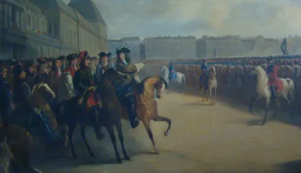 Visit from Peter the Great, 1717