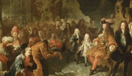 Reception of the Ambassadors of Persia, 1715