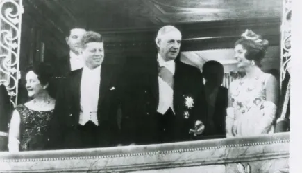 The Kennedys at Versailles