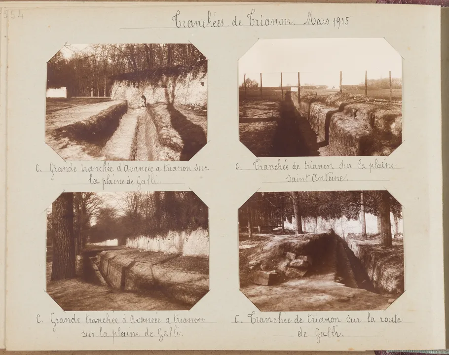 Defensive line protecting the camp